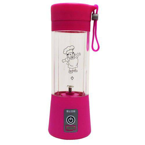 Squeeze Mágico elétrico portátil Pink Juice Cup