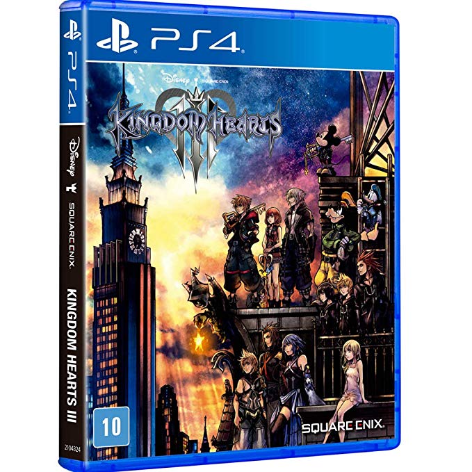 [PS4] Kingdom Hearts III - Brinde Stellbook por R$ 188 FRETE GRÁTIS na Amazon