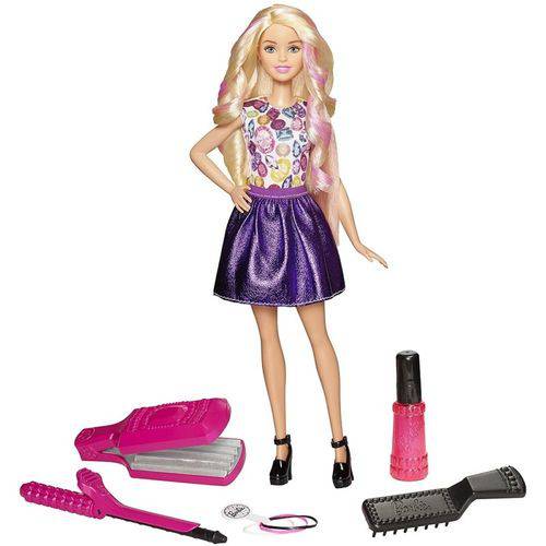 Boneca Barbie Mattel DIY Ondas e Cachos
