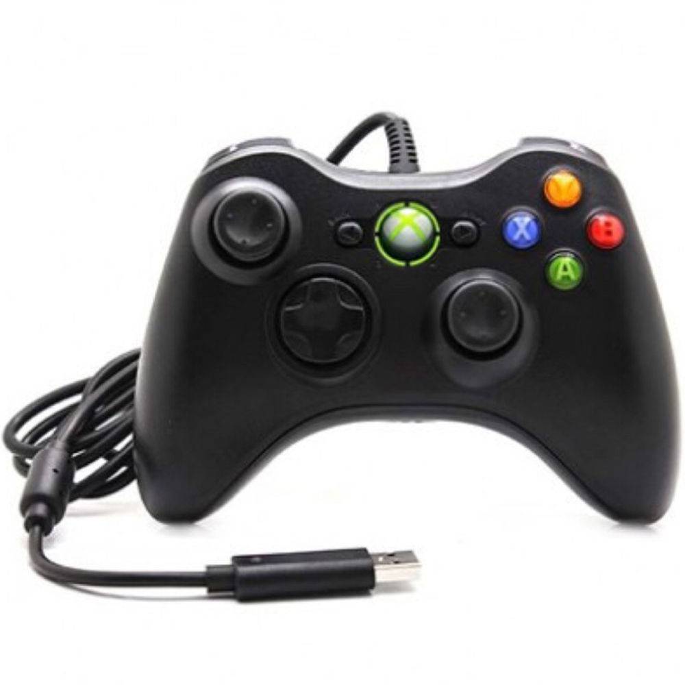 Controle USB com Fio PC e Xbox 360