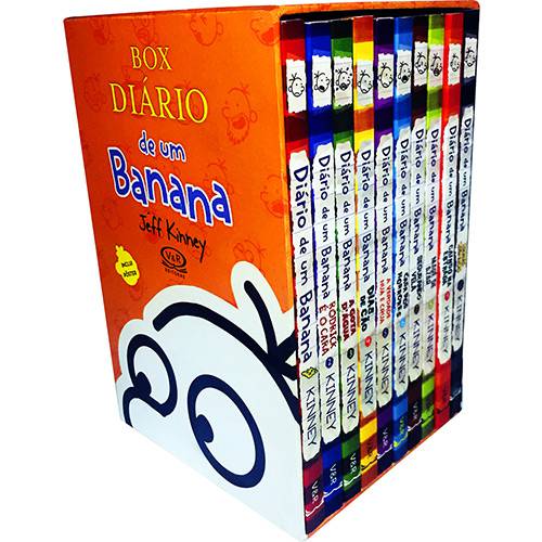 Box Diário de um Banana 12 volumes coleção completa em capa dura
