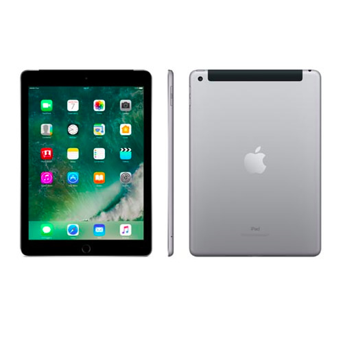 iPad Cinza Espacial com Tela de 9,7”, 4G, 128 GB e Processador A9